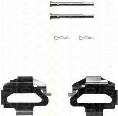 TRISCAN 8105 101575 комплектующие, колодки дискового тормоза на CITROEN EVASION (22, U6)
