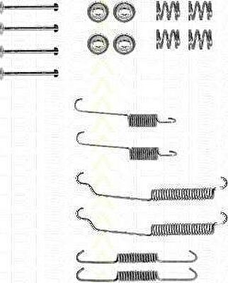 TRISCAN 8105 102243 комплектующие, тормозная колодка на RENAULT CLIO I (B/C57_, 5/357_)