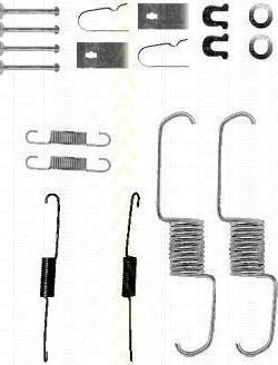 TRISCAN 8105 102577 комплектующие, тормозная колодка на HONDA ACCORD IV (CB)