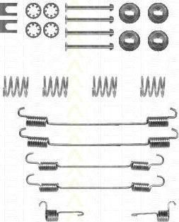 TRISCAN 8105 102578 комплектующие, тормозная колодка на NISSAN KUBISTAR (X76)