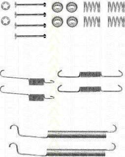 TRISCAN 8105 102581 комплектующие, тормозная колодка на PEUGEOT PARTNER фургон (5)