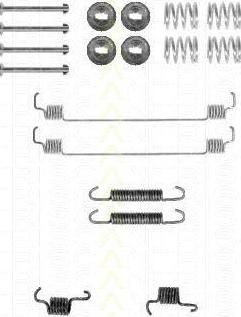 TRISCAN 8105 102587 комплектующие, тормозная колодка на NISSAN KUBISTAR (X76)