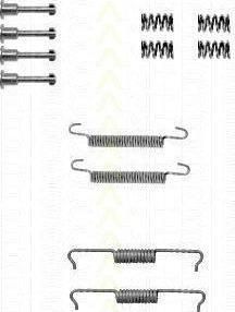 TRISCAN 8105 102602 комплектующие, стояночная тормозная система на VW MULTIVAN V (7HM, 7HN, 7HF, 7EF, 7EM, 7EN)