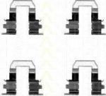 TRISCAN 8105 131628 комплектующие, колодки дискового тормоза на TOYOTA COROLLA (_E9_)