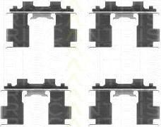 TRISCAN 8105 141590 комплектующие, колодки дискового тормоза на NISSAN ALMERA I (N15)
