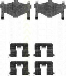 TRISCAN 8105 141591 комплектующие, колодки дискового тормоза на NISSAN ALMERA I (N15)