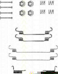 TRISCAN 8105 142560 комплектующие, тормозная колодка на NISSAN PRIMERA (P10)