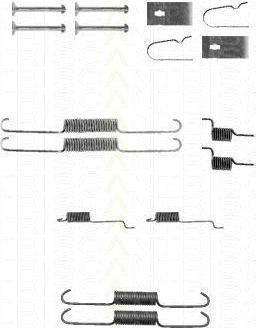 TRISCAN 8105 142564 комплектующие, тормозная колодка на NISSAN ALMERA II (N16)