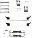 TRISCAN 8105 152556 комплектующие, тормозная колодка на FIAT PANDA (169)
