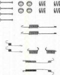 TRISCAN 8105 162392 комплектующие, тормозная колодка на FORD ESCORT IV кабрио (ALF)