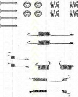 TRISCAN 8105 162392 комплектующие, тормозная колодка на FORD ESCORT IV кабрио (ALF)