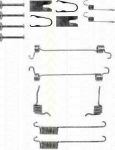 TRISCAN 8105 162588 комплектующие, тормозная колодка на FORD KA (RB_)