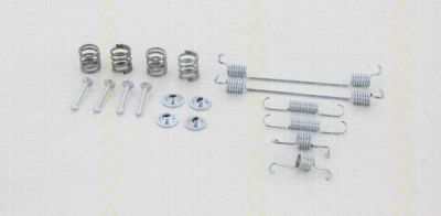 TRISCAN 8105 232589 комплектующие, тормозная колодка на SMART FORTWO Cabrio (451)
