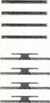 TRISCAN 8105 241510 комплектующие, колодки дискового тормоза на OPEL OMEGA A (16_, 17_, 19_)
