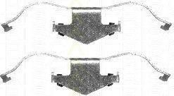 TRISCAN 8105 241606 комплектующие, колодки дискового тормоза на OPEL VECTRA C GTS