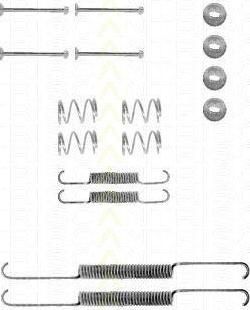 TRISCAN 8105 242191 комплектующие, тормозная колодка на OPEL REKORD E (17_-19_, 11_, 14_, 16_)