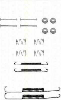 TRISCAN 8105 242494 комплектующие, тормозная колодка на OPEL MANTA B (58_, 59_)