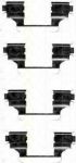 TRISCAN 8105 281594 комплектующие, колодки дискового тормоза на PEUGEOT 407 SW (6E_)