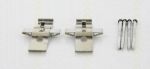 TRISCAN 8105 291614 комплектующие, колодки дискового тормоза на VW TOUAREG (7P5)