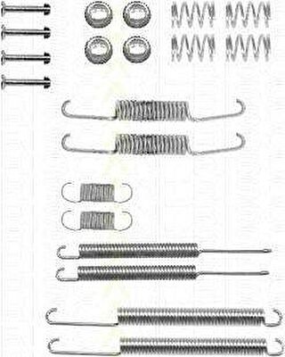 TRISCAN 8105 292217 комплектующие, тормозная колодка на AUDI 100 (44, 44Q, C3)