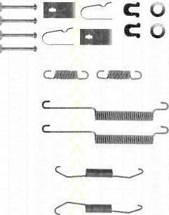 TRISCAN 8105 402538 комплектующие, тормозная колодка на HONDA CIVIC VI купе (EJ, EM1)