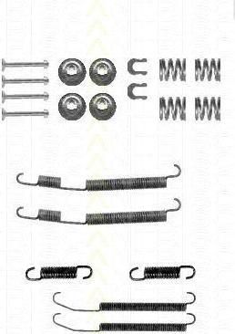 TRISCAN 8105 422579 комплектующие, тормозная колодка на SUBARU IMPREZA универсал (GF)