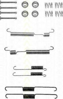 TRISCAN 8105 432005 комплектующие, тормозная колодка на HYUNDAI ATOS (MX)