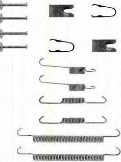 TRISCAN 8105 432586 комплектующие, тормозная колодка на TOYOTA AVENSIS (_T22_)