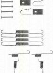 TRISCAN 8105 502502 комплектующие, тормозная колодка на MAZDA 323 III (BF)
