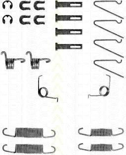 TRISCAN 8105 672568 комплектующие, тормозная колодка на SKODA FAVORIT (781)