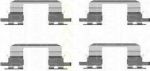 TRISCAN 8105 681532 комплектующие, колодки дискового тормоза на SUBARU IMPREZA универсал (GF)