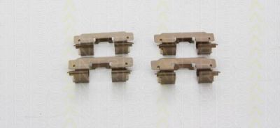 TRISCAN 8105 691623 комплектующие, колодки дискового тормоза на SUZUKI SWIFT II седан (AH, AJ)