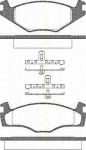 TRISCAN 8110 10105 комплект тормозных колодок, дисковый тормоз на VW PASSAT Variant (3A5, 35I)