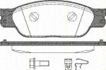 TRISCAN 8110 10536 комплект тормозных колодок, дисковый тормоз на LINCOLN LS