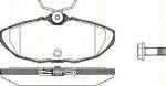 TRISCAN 8110 10537 комплект тормозных колодок, дисковый тормоз на LINCOLN LS