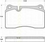 TRISCAN 8110 10561 комплект тормозных колодок, дисковый тормоз на VW TOUAREG (7P5)