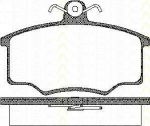 TRISCAN 8110 10776 комплект тормозных колодок, дисковый тормоз на AUDI 80 (81, 85, B2)