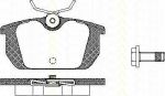 TRISCAN 8110 10984 комплект тормозных колодок, дисковый тормоз на ALFA ROMEO 146 (930)