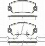 TRISCAN 8110 12843 комплект тормозных колодок, дисковый тормоз на ALFA ROMEO 33 (905)