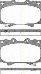 TRISCAN 8110 13048 комплект тормозных колодок, дисковый тормоз на TOYOTA LAND CRUISER PRADO (KDJ15_, GRJ15_)