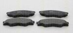 TRISCAN 8110 13087 комплект тормозных колодок, дисковый тормоз на TOYOTA HILUX III пикап (KUN_, TGN_, LAN_, GGN_)