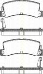 TRISCAN 8110 13955 комплект тормозных колодок, дисковый тормоз на TOYOTA COROLLA Liftback (_E11_)