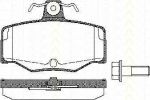 TRISCAN 8110 14938 комплект тормозных колодок, дисковый тормоз на NISSAN PRIMERA Traveller (WP11)