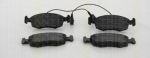 TRISCAN 8110 15065 комплект тормозных колодок, дисковый тормоз на FIAT PUNTO (199)
