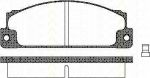 TRISCAN 8110 15507 комплект тормозных колодок, дисковый тормоз на FIAT PANDA (141A_)