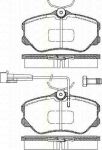TRISCAN 8110 15952 комплект тормозных колодок, дисковый тормоз на FIAT CROMA (154)