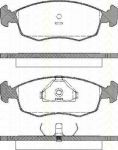 TRISCAN 8110 16868 комплект тормозных колодок, дисковый тормоз на FORD SCORPIO I (GAE, GGE)