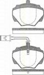 TRISCAN 8110 17007 комплект тормозных колодок, дисковый тормоз на LAND ROVER DEFENDER Station Wagon (LD)