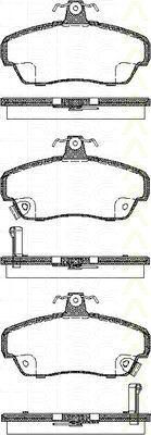 TRISCAN 8110 17020 комплект тормозных колодок, дисковый тормоз на ROVER 800 (XS)