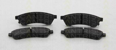 TRISCAN 8110 21012 комплект тормозных колодок, дисковый тормоз на CHEVROLET EPICA (KL1_)